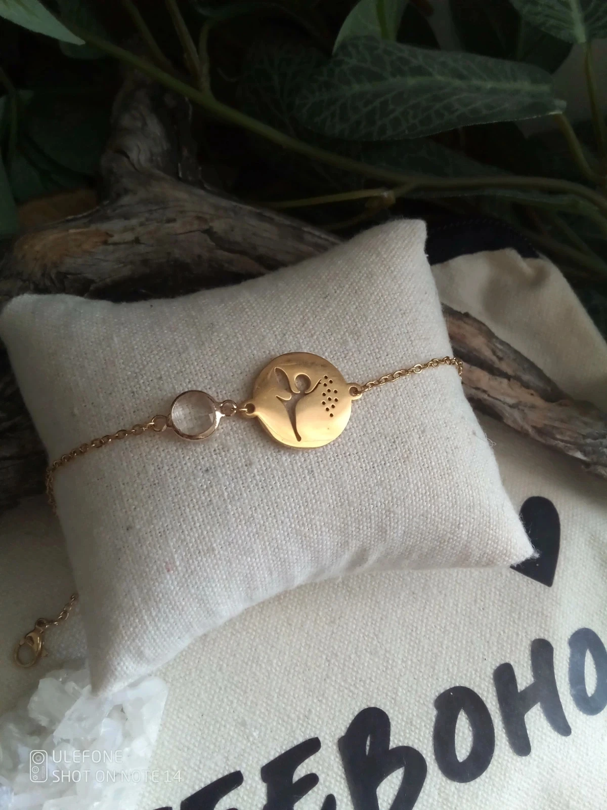 Kristal fee ketting en kwarts steen – photo 2
